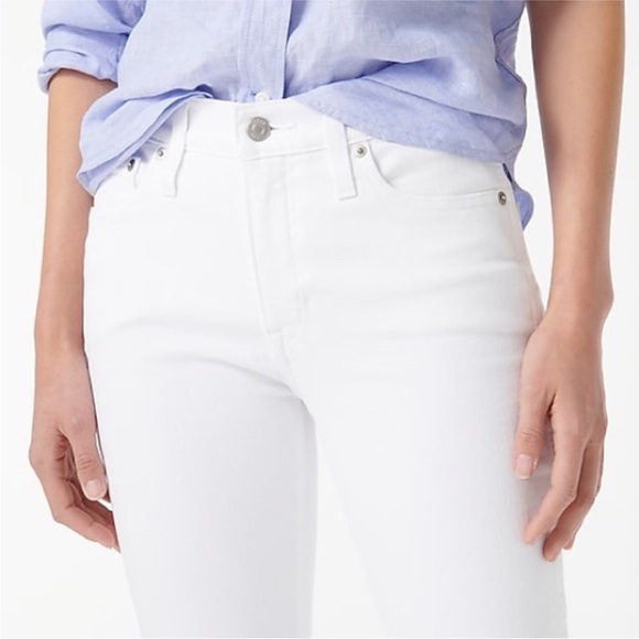 J. Crew Matchstick Straight White Jeans, size 29 - Picture 2 of 9